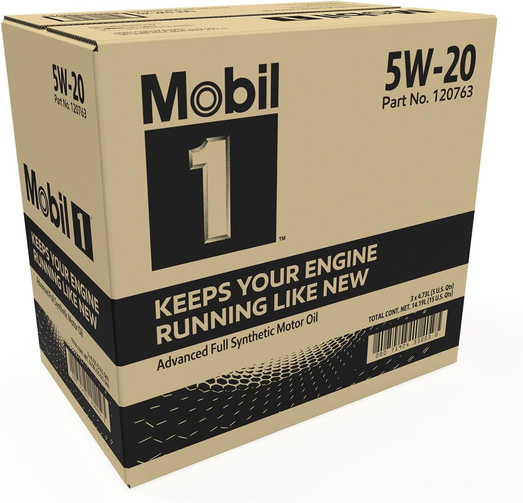 1 - 112798 120763 Synthetic Motor Oil 5W-20, 5 Quart