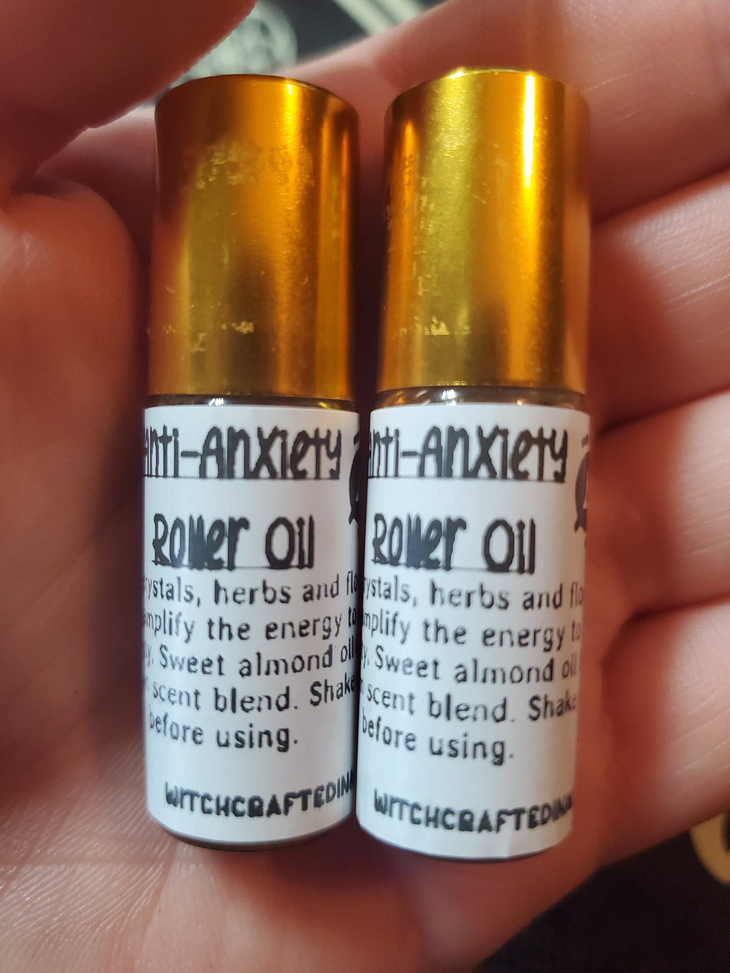 Anti-Anxiety Roller Oil Perfume Holistic Health Beauty Small