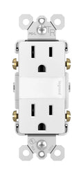 Legrand Radiant Adjustable LED Night Light Outlet, Nightlight Electrical Outlets, Tamper Resistant, Safe for Kids, White, NTL885TRWCC6